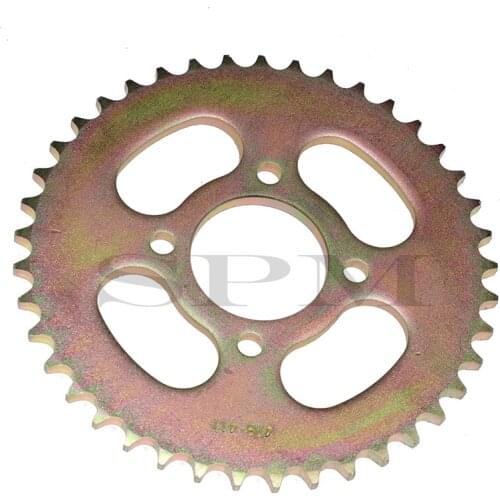 420 41T Tooth Rear Chain Sprocket 52mm For Chinese ATV Quad Pit Dirt Bike Buggy Go Kart Motorcycle Motor Moped