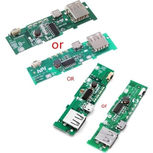 USB 5V 2A Mobile Phone Power Bank Charger PCB Board Module For 18650 Battery Higg quality Drop shipping Hot