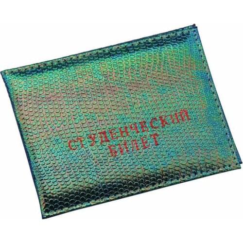 ZS Russian Student ID student card protection cover bag Student ID PU leather case certificate card holder (customize available)