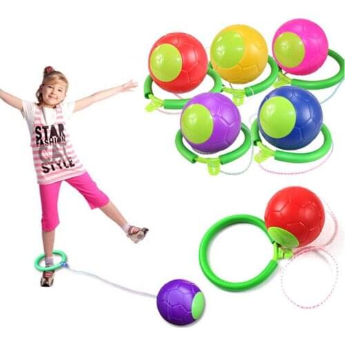 1PC Kip Ball Outdoor Fun Toy Ball Classical Skipping Toy Exercise coordination and balance hop jump playground may toy ball