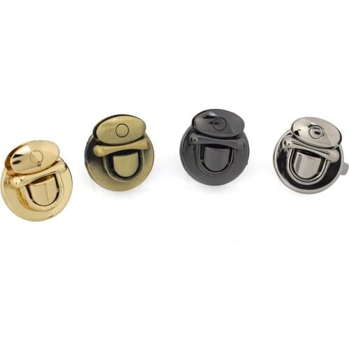 1x Metal Push Lock closure catch clasp Bag tongue buckles Leather Craft Women Bag Purse Handbag Shoulder Bag Accessories