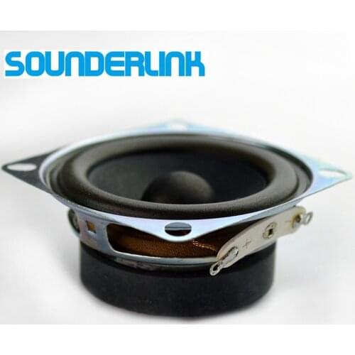 2pcs/lot Sounderllink Audio Labs 2'' HiFi Full Range frequency audio monitor Speaker driver unit 4Ohm 5W