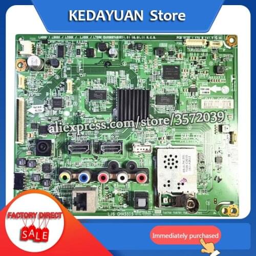 Free shipping for 32LH570B-CC main board EAX66874605 working LC320DXE(FJ-A5) 32inch