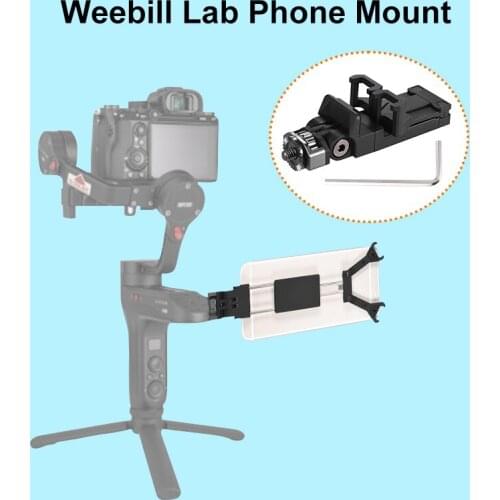 Phone Holder for Zhiyun Weebill Lab Crane 3 LAB Hohem iSteady Pro Feiyu G6 Gimbal Viewfinder for Smartphone Mount Tripod Bracket