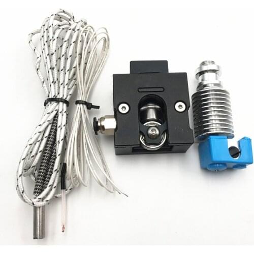 12V/24V 50W Full Metal Bulldog bowden/direct extruder kit with j-head V6 hotend 1.75mm Filament