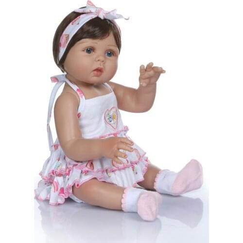 Bebes doll with The baby toys,bebe reborn dolls, light and lovely, creative gift, photography props, furnishing articles
