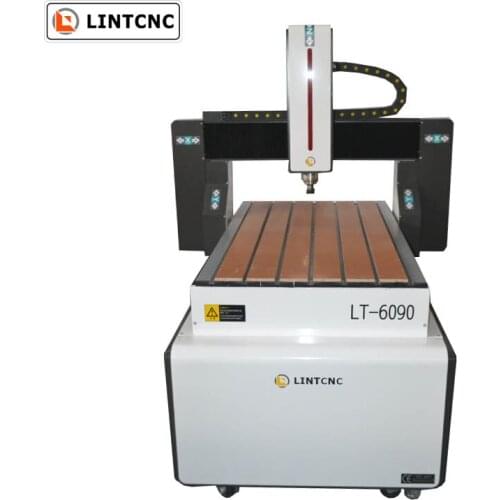 Mini 2.2Kw Water Cooling Spinde 4Axis 6090 3D Engraving Cutting CNC Router 600*900mm for Aluminum Stone Wood