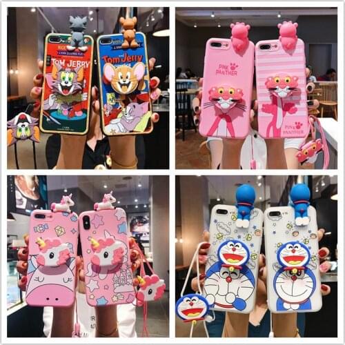 For iPhone6/6s/6plus/6splus/7/8/7plus/8plus/x/xs/xr/xs max/11/11pro/11pro max New bracket lanyard soft case