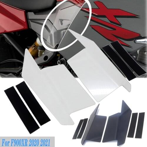 NEW Motorcycle Accessories For BMW F900XR 2020 2021 Side Windshield Windscreen Wind Deflector