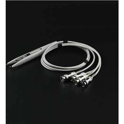NEW BNC Connector Test Tweezer Clip Test Probe Leads Cable for LCR Meter DMM