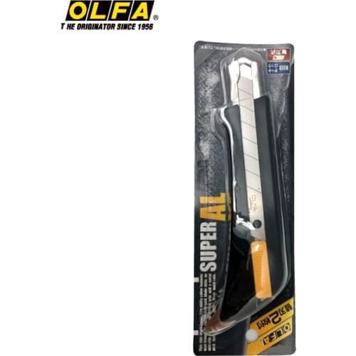 OLFA imported from Japan high cost performance black blade sharp 18mm heavy duty utility knife included 2 blades CS175B