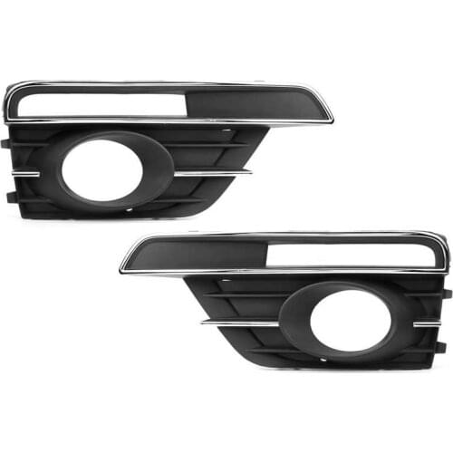 Pair of Front Bumper Fog Light Grille Cover 5C5854662J 5C5854661J Replacement