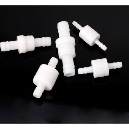 Plastic One-Way Non-Return Water Inline Fluids Check Valves for Fuel Gas Liquid L5YE