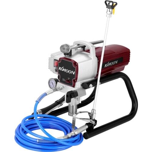 KKmoon Professional High-pressure Airless Spray Gun Spraying Machine Electric Paint Sprayer Internal-feed Painting Tool