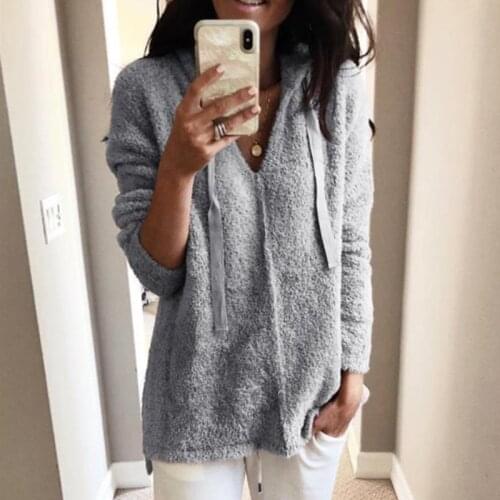 Ymwmhu Fashion Brand Women Sweatshirt with Cap Long Sleeve Hooded Autumn and Winter Hoodie Loose Streetwear Women Sweatshirts