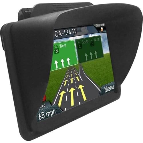 Universal GPS Navigation Accessories 6/7 Inch Frame GPS Universal Sunshade Sun Shade GPS Screen Visor Hood Block Anti Glare