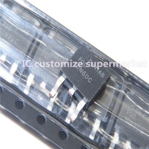 10PCS/LOT NWE FQD10N60 TO-252 600V 10A SMD Transistor