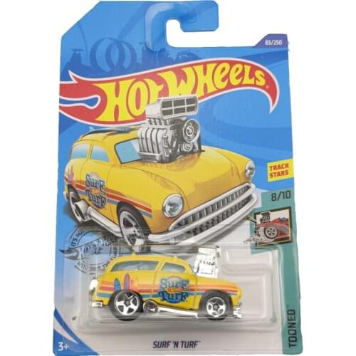 2020-83 Hot Wheels 1:64 Car SURF N TURF Metal Diecast Model Car Kids Toys Gift
