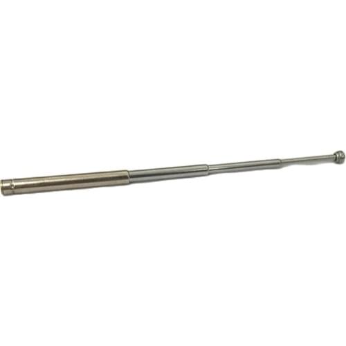 2X telescopic antenna radio FM aerial 4 sections 110mm long inner thread DIY