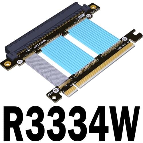 4.0 Graphics Card Extension Cable for GTX3080ti RX5700xt PCIE 4.0 X16 High Speed 256G/bps Cable Compatible With 3M Pci-e 16x