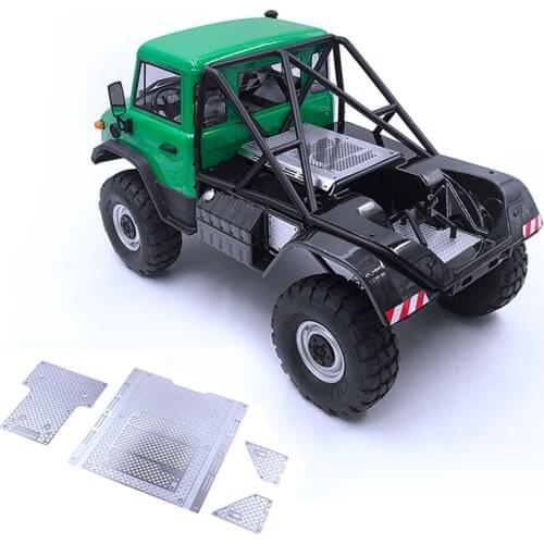 CChand Back Bucket Metal Decorative Plate for AXIAL SCX10 II AX 90075 UMG10 RC Car Parts Accessories