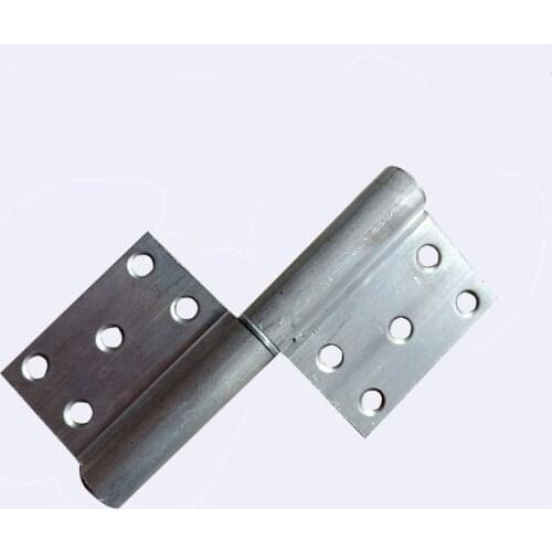 Black positioning aluminum alloy hinge piano security door bracket up and down shaft freezer aluminum interior door hinge