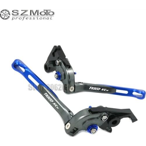 For TRIUMPH TIGER 800 / XCX TIGERXCX 2015-2016 Motorcycle Accessories Folding Extendable Adjustable Brakes Clutch Levers CNC
