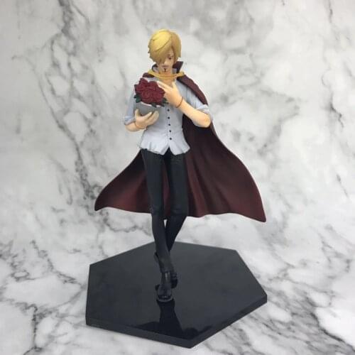 17cm Japanese anime figure one piece Sanji action figure collectible model toys for boys