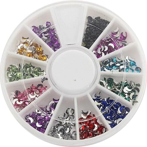 Hot Drop Water Nail Art Decoration Rhinestones 5X8mm 3d Glitter Charm Nail Gem Stones Wheel DIY Nail Jewelry Accessories