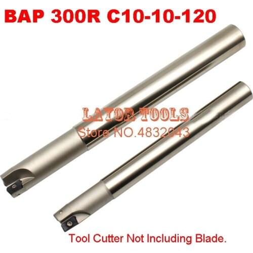 Milling Cutter BAP300R C10-10-120 Bore Indexable Shoulder End Mill Arbor,Mill Cutting Tools, Insert of carbide inserts APMT1135