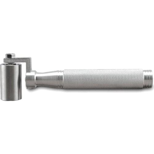 Metal Flat Roller Wallpaper Edge Seam Roller Stainless Steel 40mm Flat Pressure Roller Smoothing Tool #35