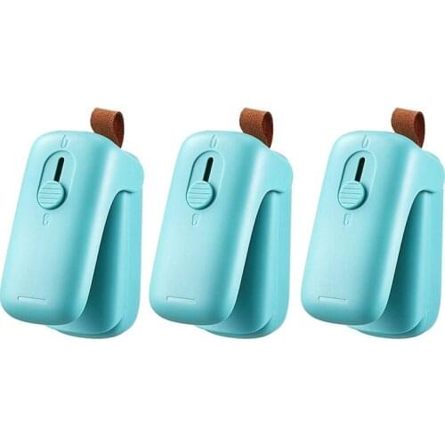 Mini Bag Heat Sealer Machine Portable Heat Sealer and Cutter 2 in 1 Chip Sealer for Plastic Bags Storage Snack Cookies