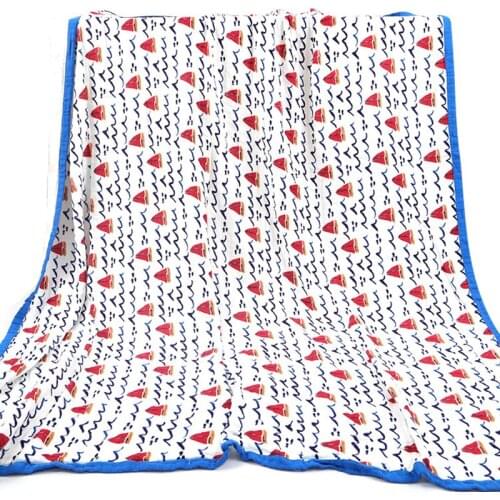 Muslin Baby Bamboo Cotton Soft Baby Blankets Swaddles Newborn Wrap Gauze Children Blankets Infant Bath Towel Size 150*200cm