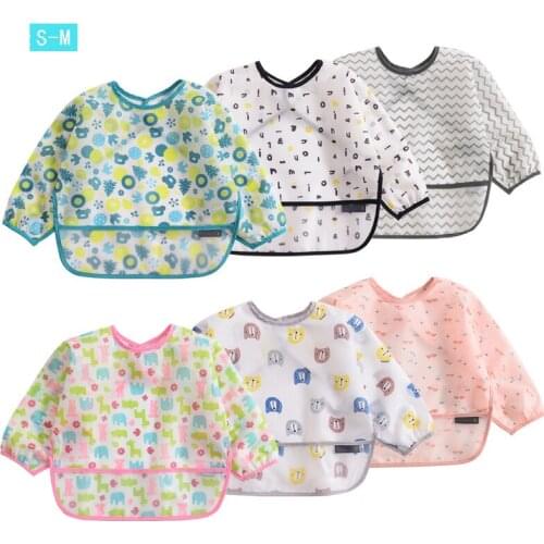 Newborn Baby Bibs Boys Girls Feedings Burp Cloths Toddler Infant Bandana Waterproof Anti-Dirty Apron Baby Bib Wholesale