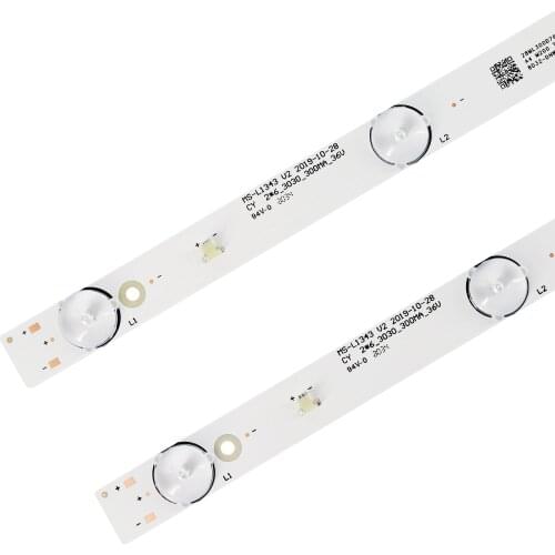 New 30 PCS/lot 6LED LED backlight strip for 32inch JL.D32061330-081AS-M E348124 MS-L1343 L2202 L1074 V2 2-6-3030-300MA-36