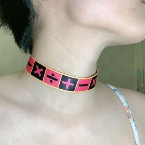 New Anime Jojos Bizarre Adventure Trish Una Necklace Choker Cosplay Prop Handmade