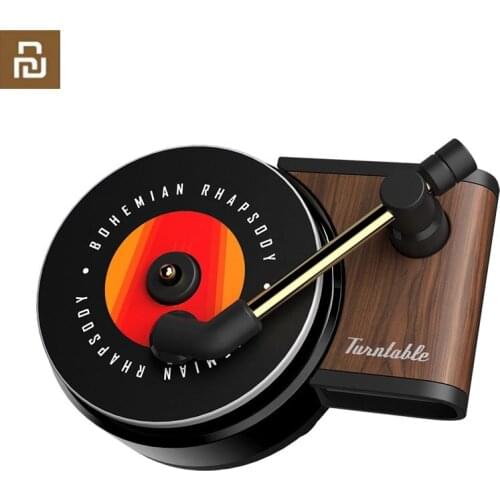 Original Youpin Sothing TITA Turntable Phonograph Car Fragrance Car Air Freshener with 3pcs Replace Aromatherapy Tablets