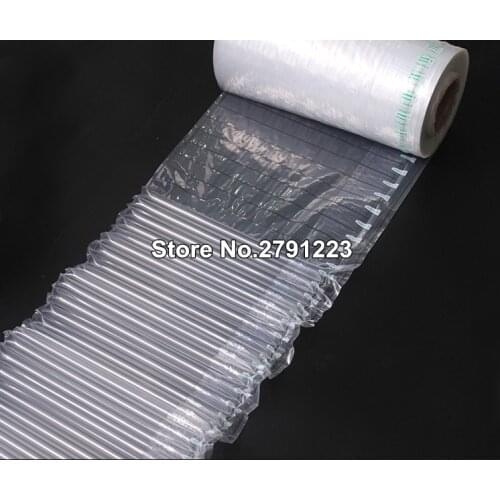 Length 10M Poly Air Bubble Column Package PouchPuff Inflatable Bag Express Pack Airbag Anti Pressure Shockproof Storage Bag