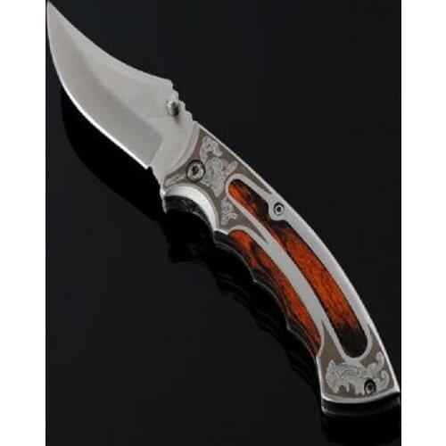 7.7" high-grade self-defense fruit folding knife outdoor portable pocket survival EDC tool hunting camping tactical knife