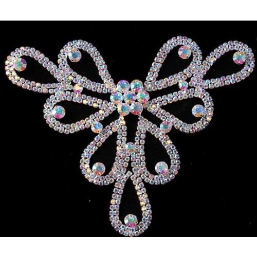 Cusack Crystal Rhinestones Appliques for Dress Shoes Hats Trimmings Sewing Crafts