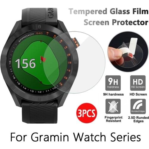 9H Tempered Glass Film Screen Anti-Scratch Protector For Garmin Watch Fenix 6 6S 6X Pro Accessories For Garmin Watch Fenix 3 3HR
