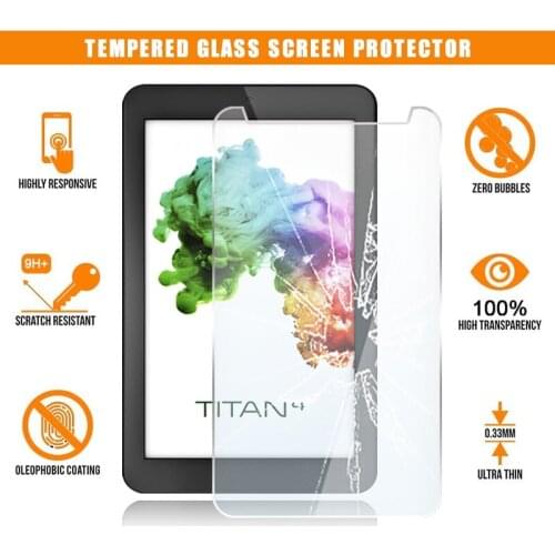 Screen Protector for HipStreet Titan 4 7Inch Tablet Tempered Glass 9H Premium Scratch Resistant Anti-fingerprint Film Cover