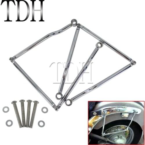 1 Set Motorcycle Saddlebag Support Bar Mounts Bracket Holder For Dragstar 400 CMX 250 Vulcan VN800 Boulevard C50 Honda ACE VT400