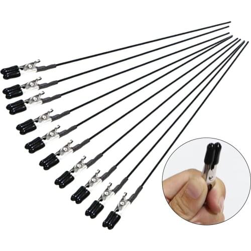 10PCS Model Making Painting Tools Parts Kits Metal Painting Clips Sticks Model