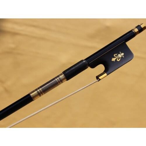 4/4 size Viola bow carbon fiber viola bow viola beautiful siberian ponytail