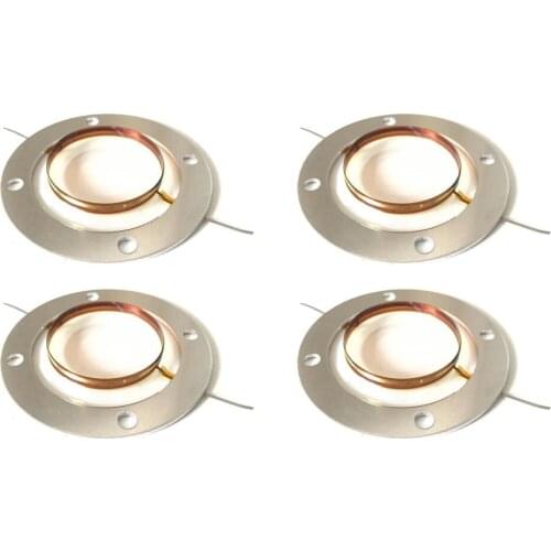 4PCS Replacement For JBL 2408H diaphragm, JBL 2406 2407H, PRX, MRX, VT 8 ohms Aluminium Wire