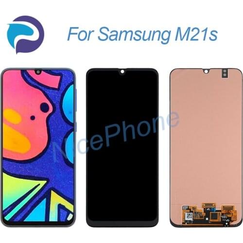 Amoled for Samsung M21s LCD Display Touch Screen Digitizer Assembly Replacement 6.4" SM-F415F/DS for Samsung M21s screen display