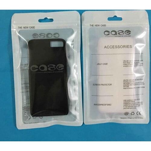 6000Pcs 12X21cm Plastic zipper Bag Cell Phone Accessories Mobile Phone Case Cover Packaging Package Bag for iPhone 7 6S 6 Plus