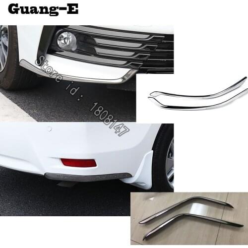 For Toyota Corolla Altis 2017 2018 2019 Car head front+back rear side Bumper corner protection trim frame stick anti-rub cover