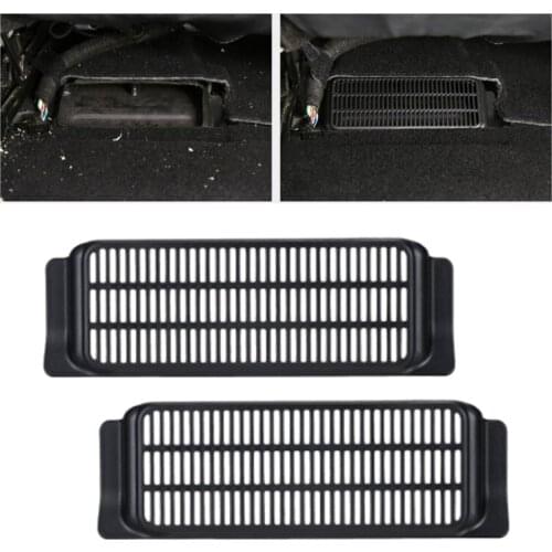 R3MD Car Air Instake Flow Vent Protection Cover ABS Grille Guard Side Sticker For Tesla Model 3 2017-2020